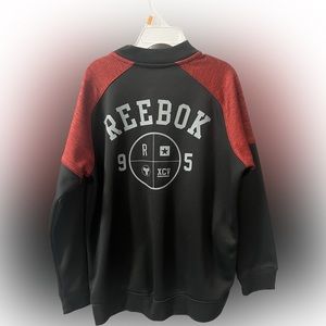 Black and Red Reebok Sweater, Boys Size 8 / Small